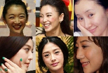 高清镜头下的美女明星（组图）