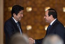 塞西表示埃及将加强与日本经济合作