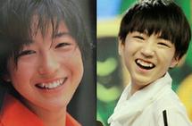 TFBOYS王俊凯撞脸广末凉子 网友：无言以对