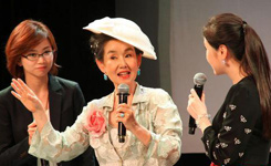 &ldquo;真由美&rdquo;中野良子现身南京谈电影