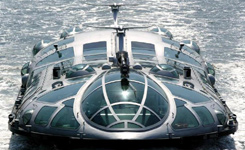 日本现未来世界水上巴士 形似太空飞船