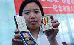 涿州一農民十年義務辦展揭露日軍侵華罪證(圖)