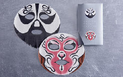 日本推出京剧脸谱面膜