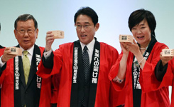 日本第一夫人安倍昭惠出席日韩复交纪念活动