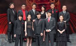 电影《进击的巨人》举行日本首映式