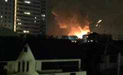 驻日美军基地连环爆炸