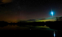 最大规模金牛座流星雨