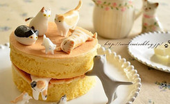 日本猫咪甜点可爱到爆