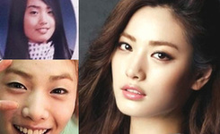 整容变天仙的日韩女星