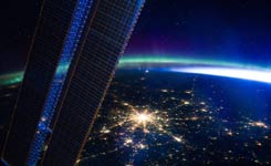 从国际空间站看地球