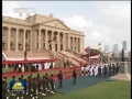 習近平出席斯裏蘭卡總統舉行的歡迎儀式