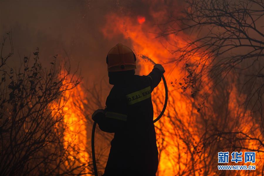 (国际·一周看天下)希腊首都北部发生山火