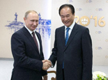 俄羅斯總統普京接受新華社社長獨家專訪