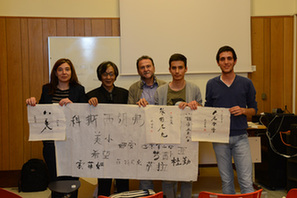 欧德顺应邀参加法德意国际文化艺术交流展