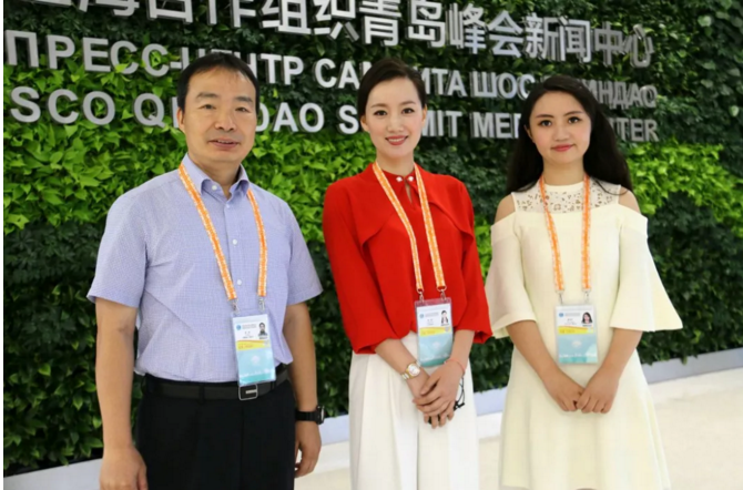 中央广播电视总台三网首次同框直播报道上合青