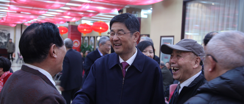 中国记协领导出席2015年首都老新闻工作者新春联谊会