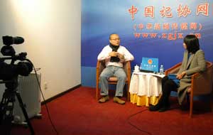 田驰接受中国记协网采访