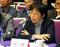 编辑记者代表王芳分享体会和收获