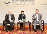 李从军会见世界媒体峰会全球新闻奖专家委员会评委