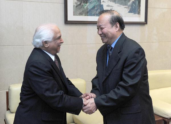 刘越会见沙特阿拉伯驻华大使