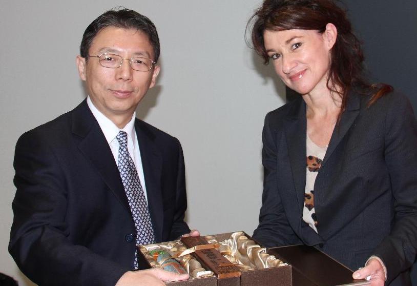 新华社副社长周树春访问新西兰