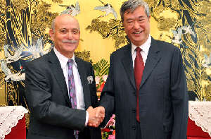 李从军会见《第三次工业革命》作者里夫金