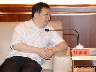 杭州市长张鸿铭会见新华社副社长慎海雄