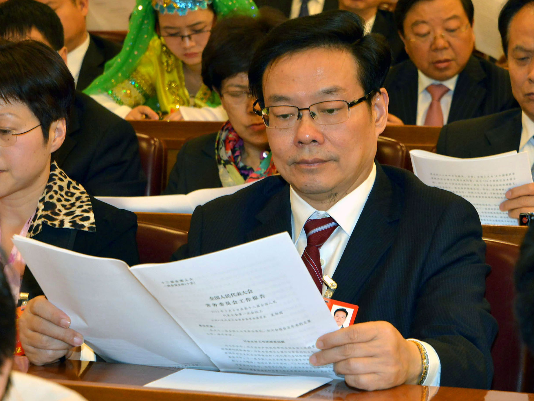 广安市委书记,市长侯晓春