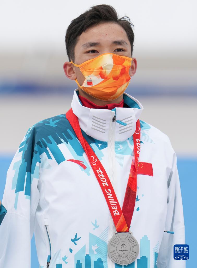 残奥越野滑雪混合接力4x25公里颁奖仪式