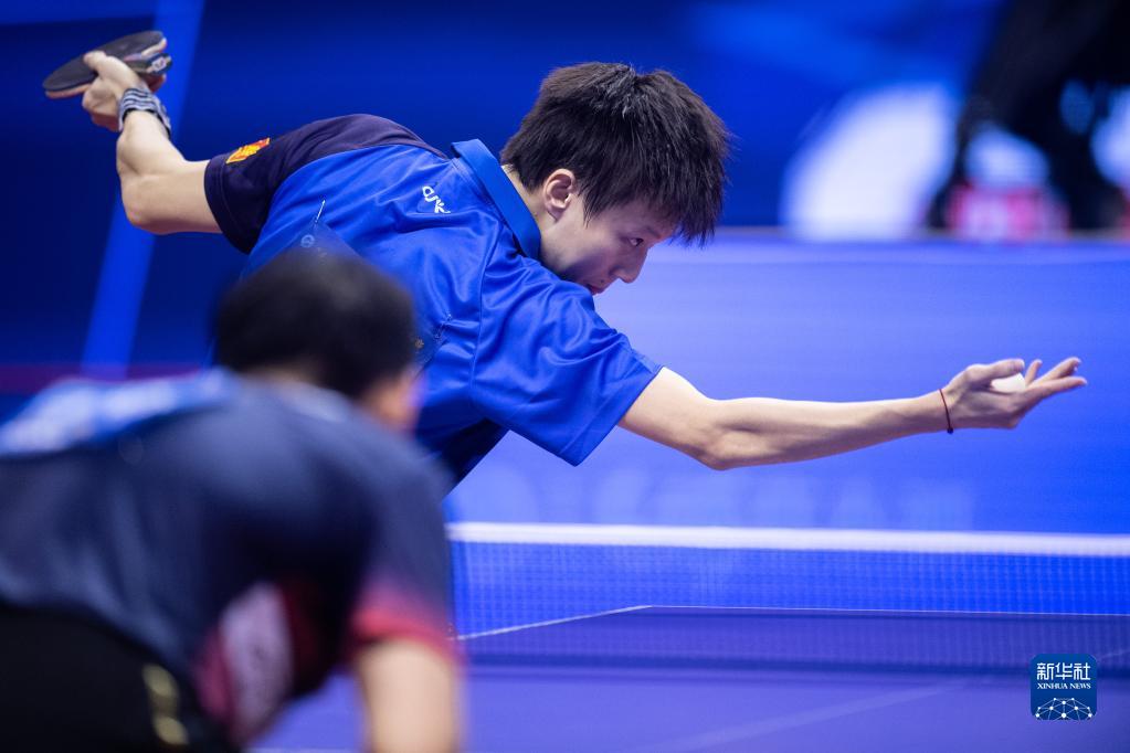 乒乓球——全国锦标赛:林高远晋级男单决赛-新华网
