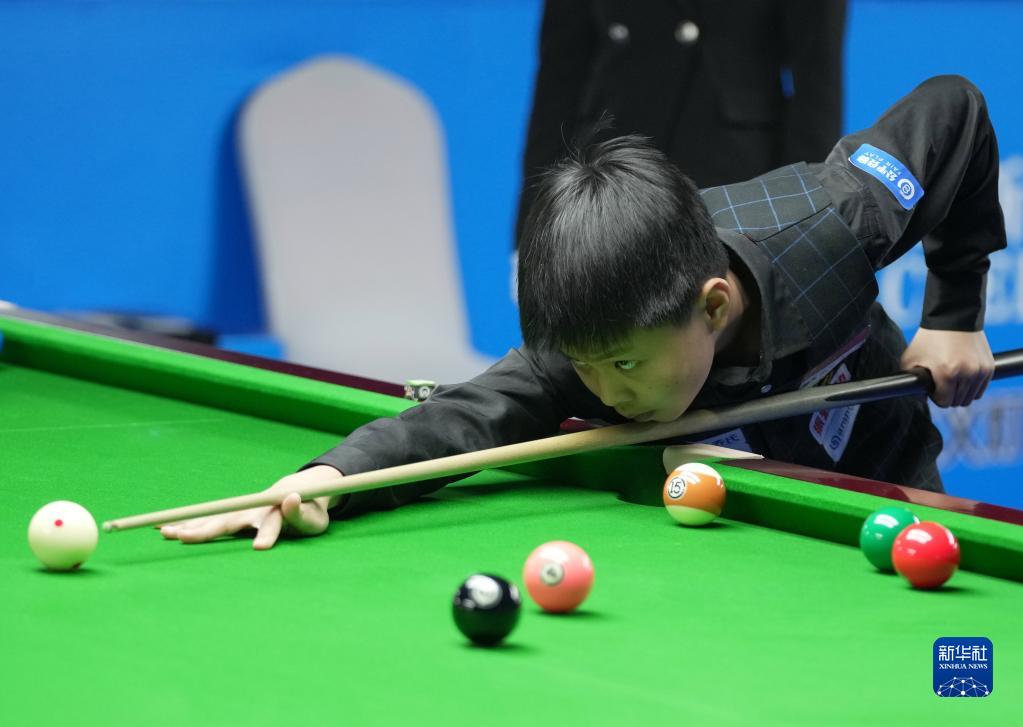 3月31日,王信仲在比赛中.新华社记者 杨世尧 摄【责任编辑:王梦 】