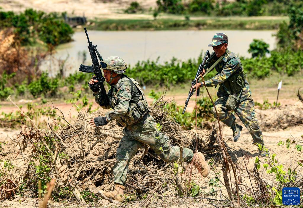 中老"友谊盾牌-2023"联演在老挝圆满闭幕-新华网