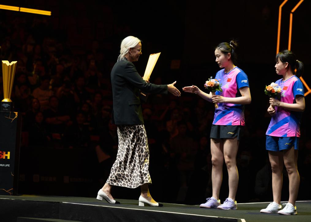 国际乒联主席:在中国见证wtt大满贯赛"羽翼渐丰"