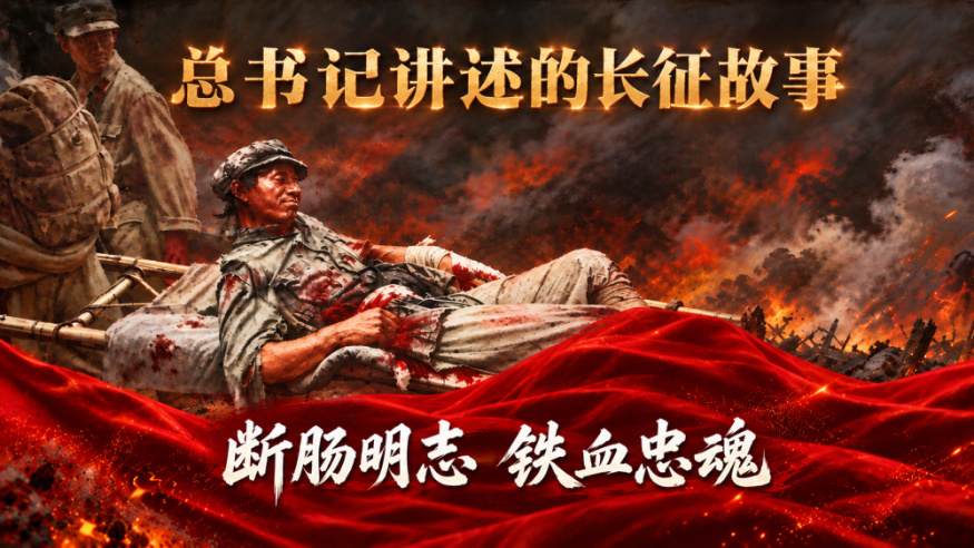 总书记讲述的长征故事丨断肠明志 铁血忠魂