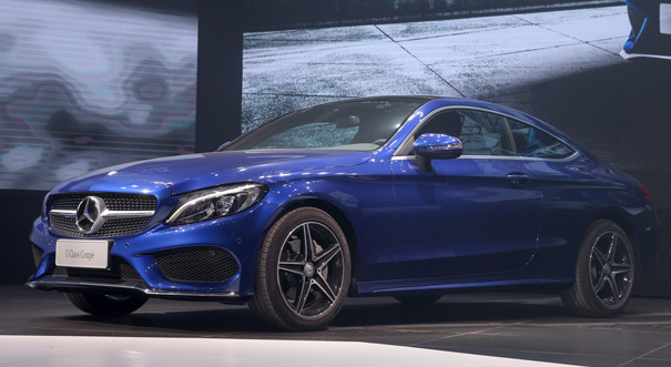 奔驰全新c级coupe上市 售价38.28-48.88万