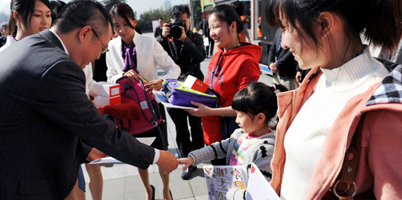 广汽丰田“幸福方向盘”安全行动活动现场