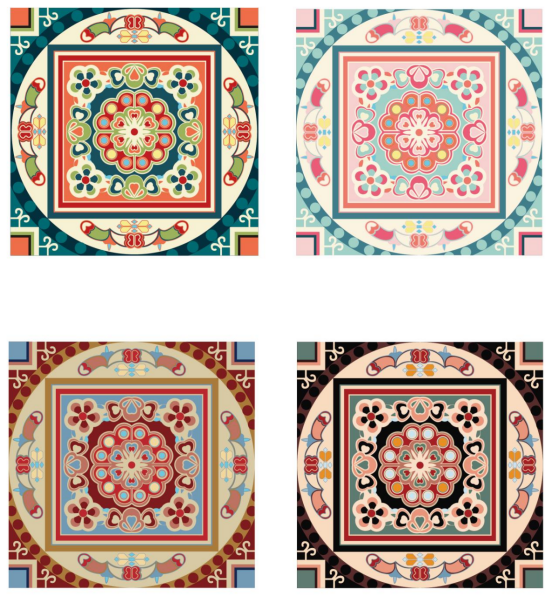 6969设计说明:6969作品旨在展现蜀绣这一古老而精妙技艺所