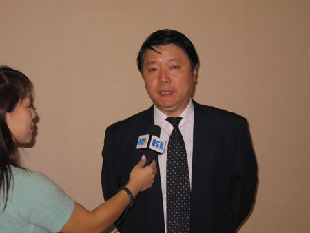 华润置地(北京)股份有限公司副总经理谢骥接受本网专访中远房地产开发