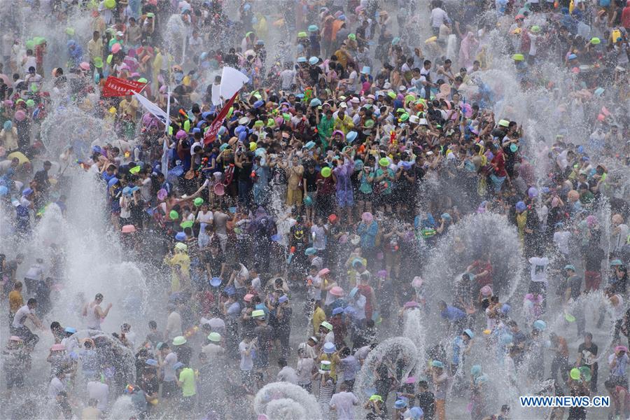 #CHINA-YUNNAN-XISHUANGBANNA-WATER SPRINKLING FESTIVAL (CN)