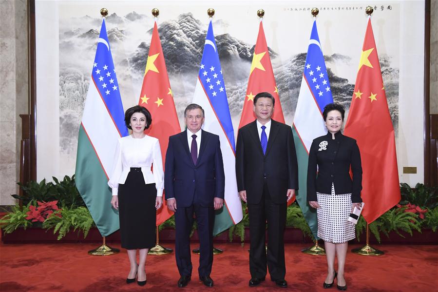 xi urges broader cooperation with uzbekistan in building belt