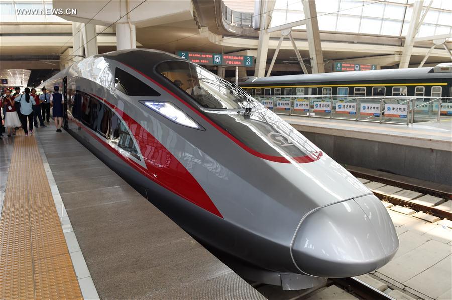 china-beijing-new bullet train-operation (cn)