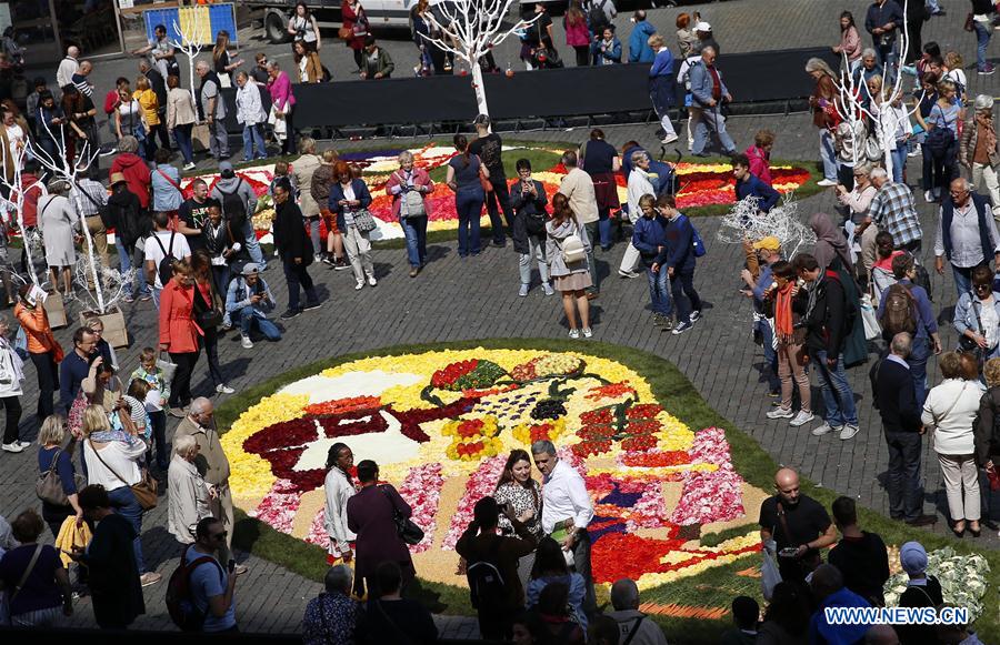 BELGIUM-BRUSSELS-EXHIBITION-FLOWERTIME