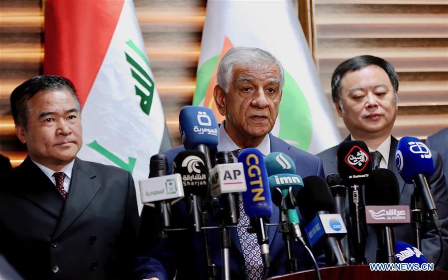 IRAQ-BAGHDAD-CHINESE COMPANY-OIL FIELD-CONTRACT