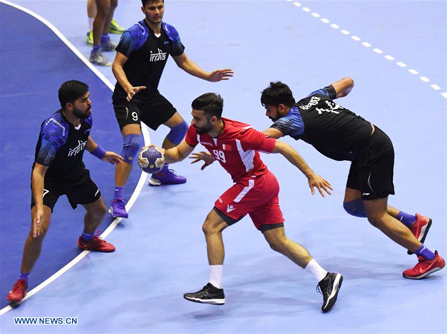 (SP)INDONESIA-JAKARTA-ASIAN GAMES-HANDBALL-INDIA VS BAHRAIN