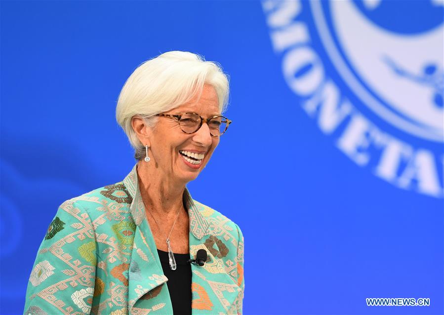 imf chief calls for de-escalating trade disputes amid dimming