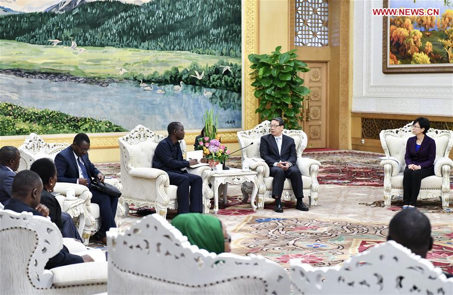 CHINA-BEIJING-CHEN XI-TANZANIA-DELEGATION-MEETING (CN)