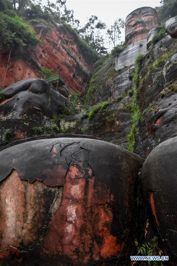 CHINA-LESHAN-GIANT BUDDHA-EXAMINATION (CN)