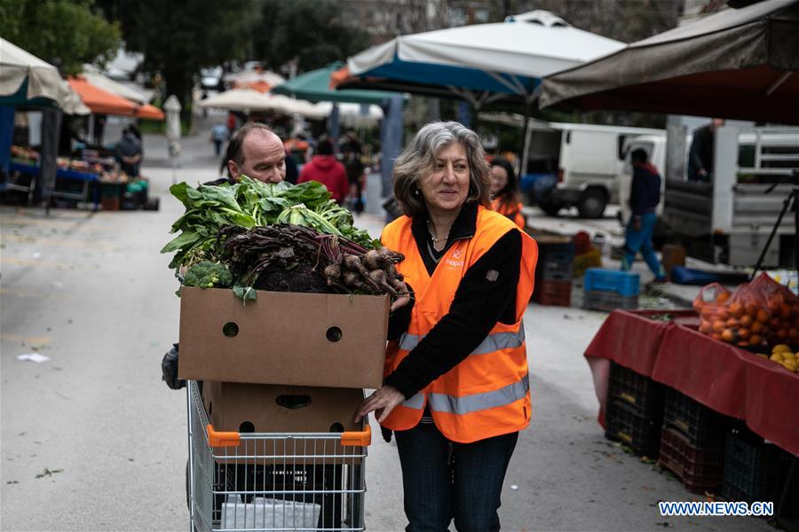 GREECE-ATHENS-NGO-CHARITIES-FOOD WASTE-FIGHTING