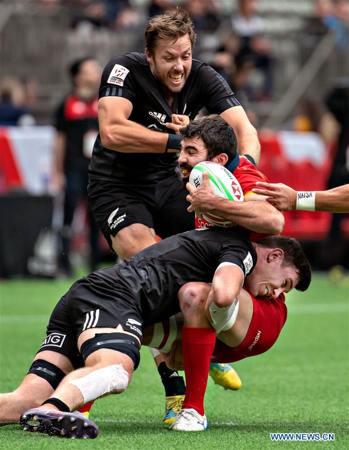Highlights of HSBC World Rugby Seven Series - Xinhua | English.news.cn