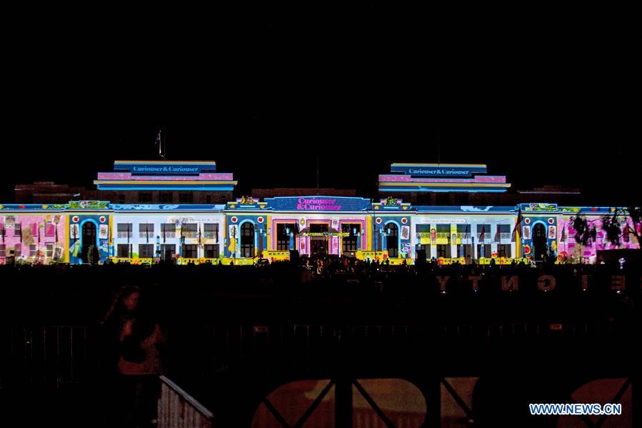 AUSTRALIA-CANBERRA-ENLIGHTEN FESTIVAL